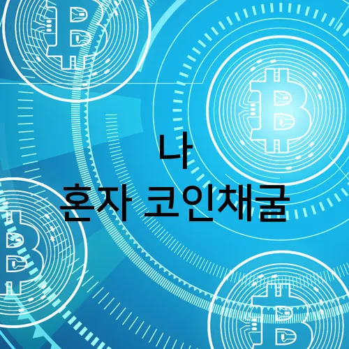나 혼자 코인채굴
