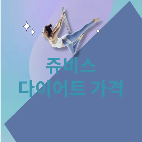 쥬비스 다이어트 가격