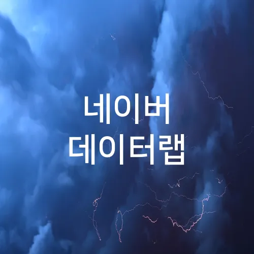 네이버 데이터랩