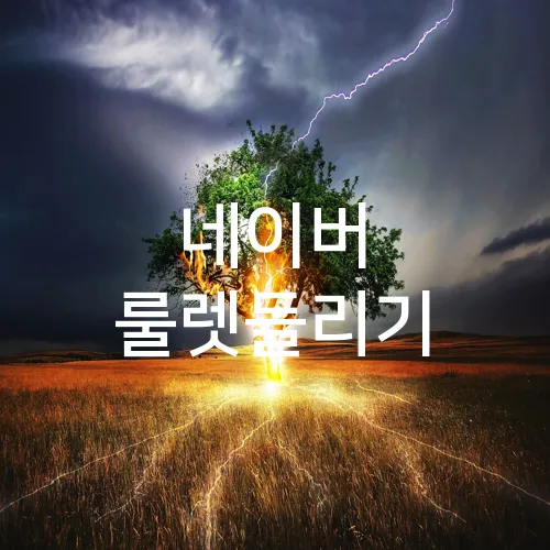 네이버 룰렛돌리기