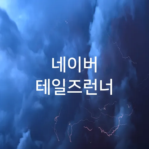 네이버 테일즈런너