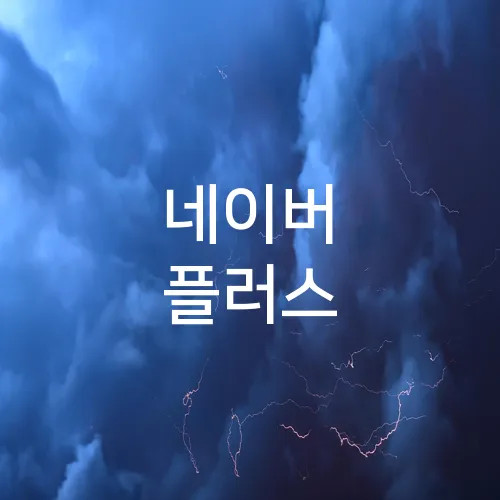 네이버 플러스