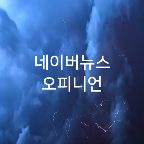 네이버뉴스 오피니언