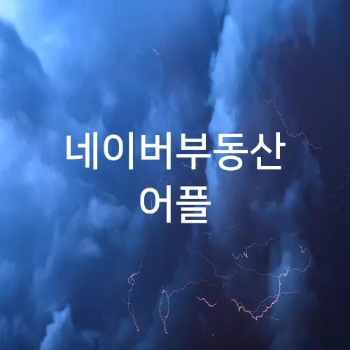 네이버부동산 어플