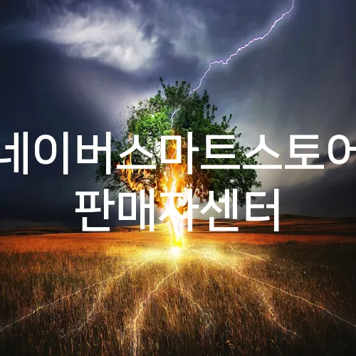 네이버스마트스토어 판매자센터