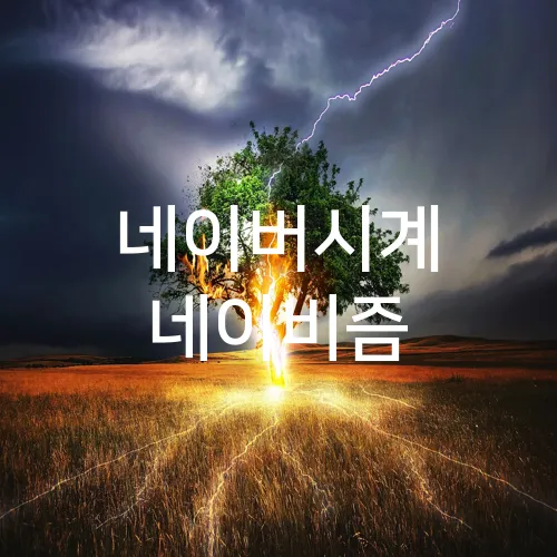 네이버시계 네이비즘