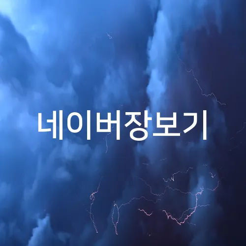 네이버장보기
