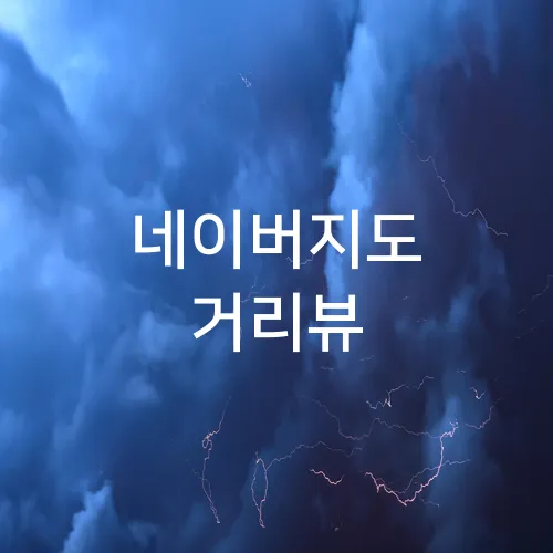 네이버지도 거리뷰
