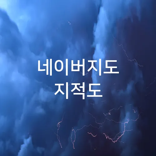 네이버지도 지적도