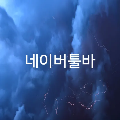 네이버툴바