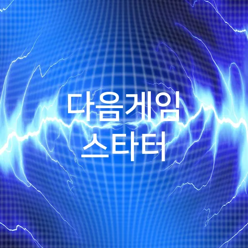 다음게임 스타터