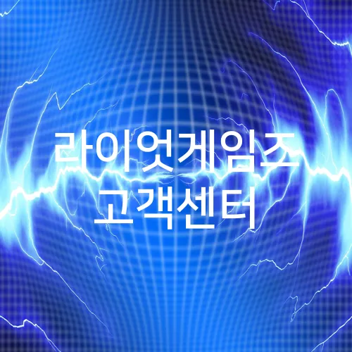 라이엇게임즈 고객센터