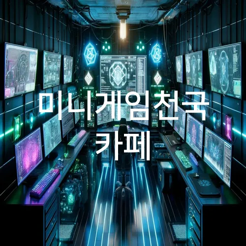 미니게임천국 카페