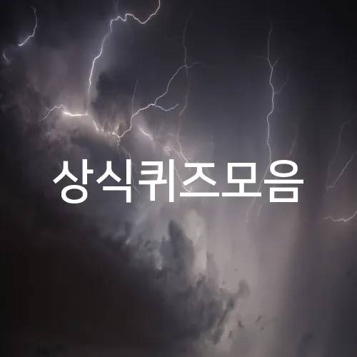 상식퀴즈모음