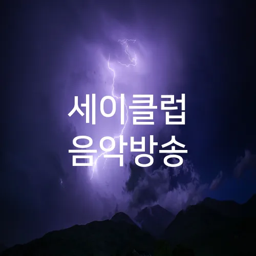 세이클럽 음악방송