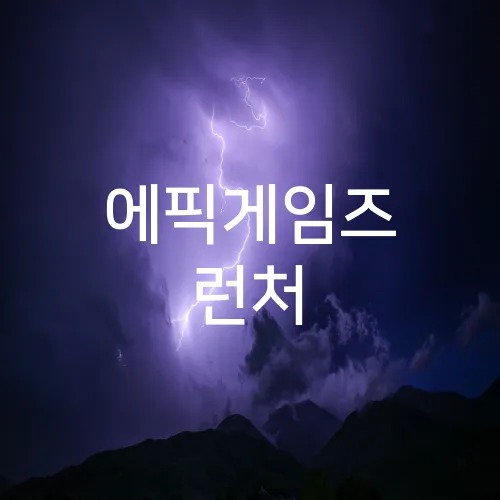 에픽게임즈 런처