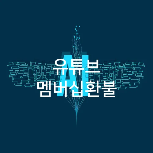 유튜브 멤버십환불
