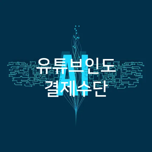 유튜브인도 결제수단