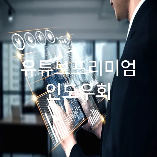 유튜브프리미엄 인도우회