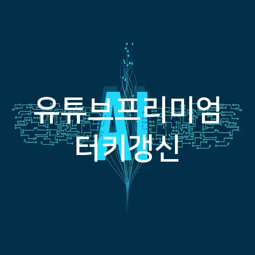 유튜브프리미엄 터키갱신