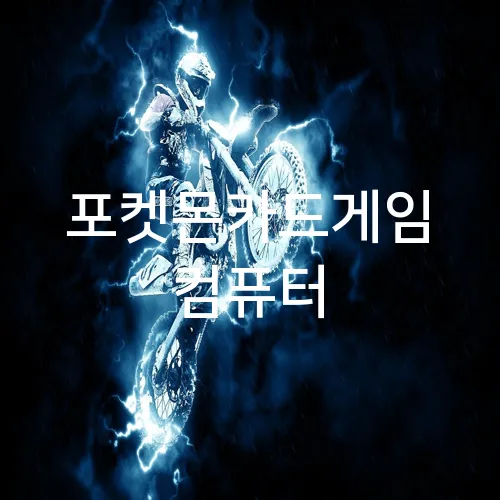 포켓몬카드게임 컴퓨터