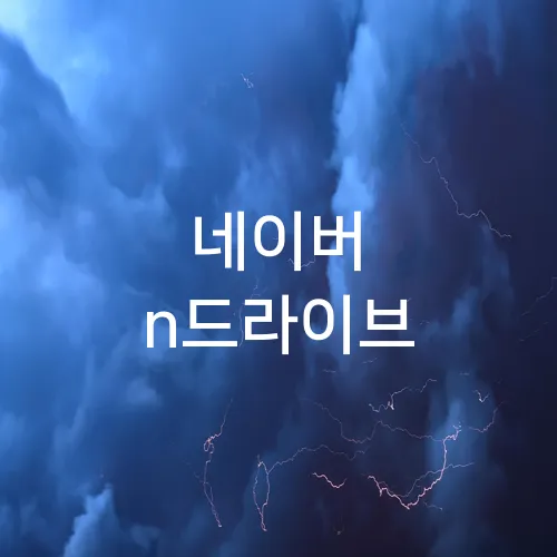 네이버 n드라이브