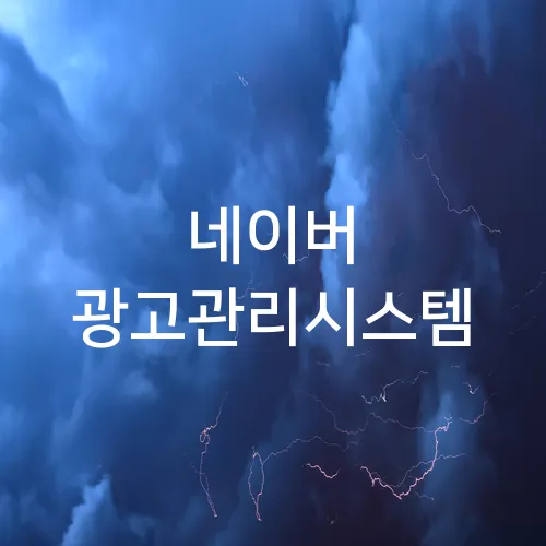 네이버 광고관리시스템