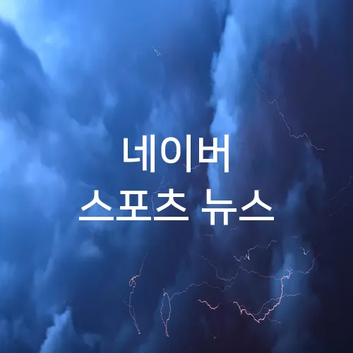 네이버 스포츠 뉴스