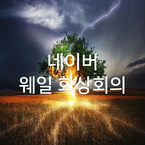 네이버 웨일 화상회의
