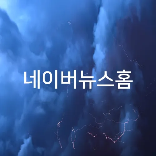 네이버뉴스홈