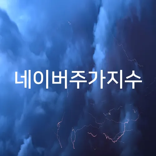 네이버주가지수