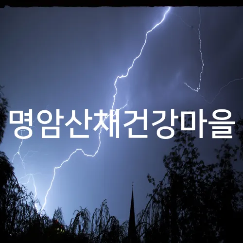 명암산채건강마을
