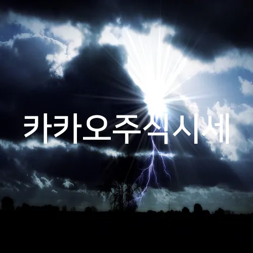 카카오주식시세