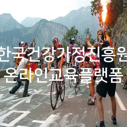 한국건강가정진흥원 온라인교육플랫폼