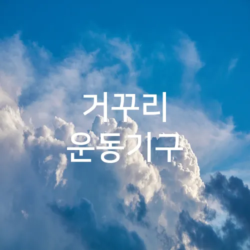 거꾸리 운동기구