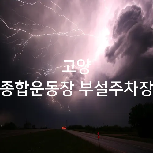 고양 종합운동장 부설주차장