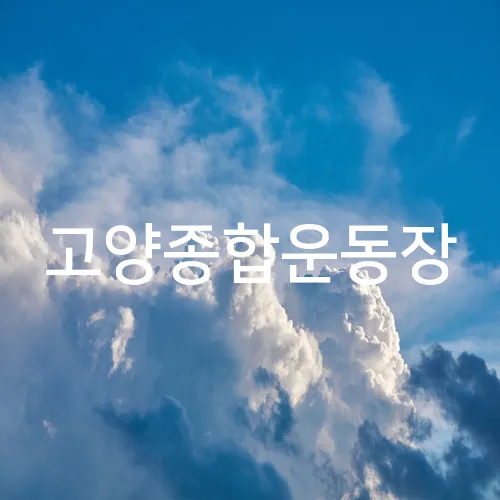 고양종합운동장