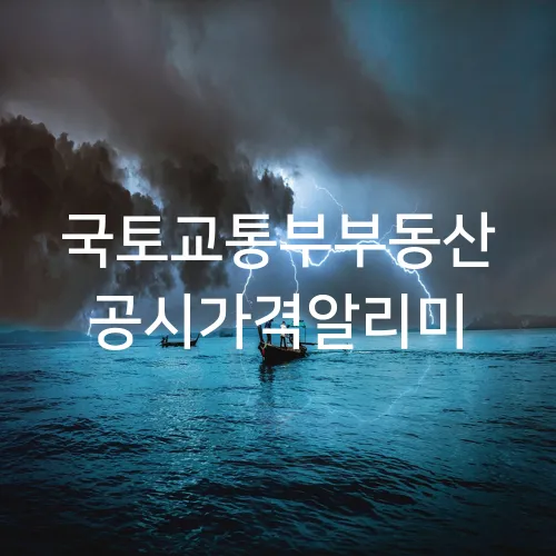 국토교통부부동산 공시가격알리미