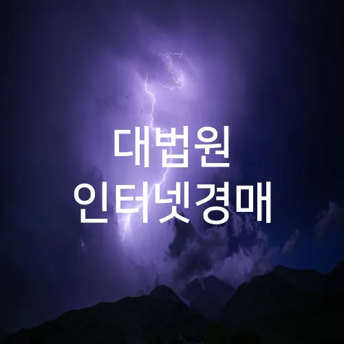 대법원 인터넷경매