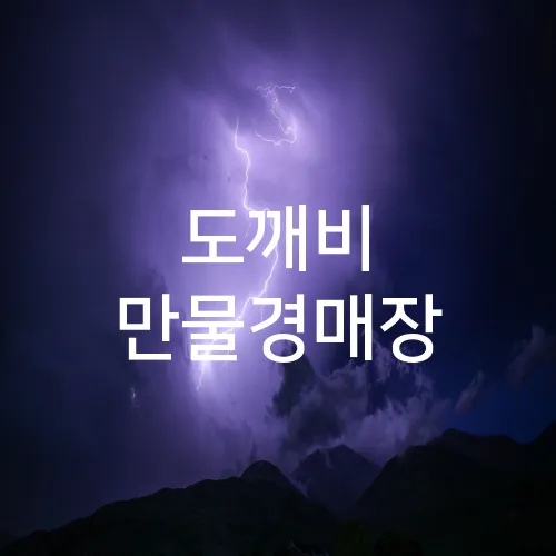 도깨비 만물경매장
