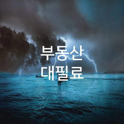 부동산 대필료