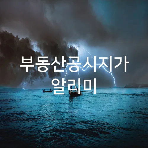 부동산공시지가 알리미