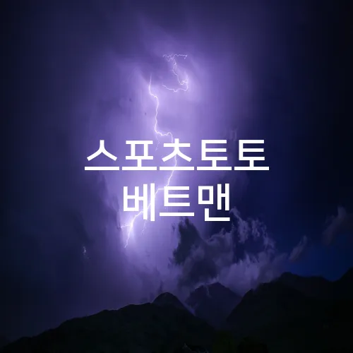 스포츠토토 베트맨