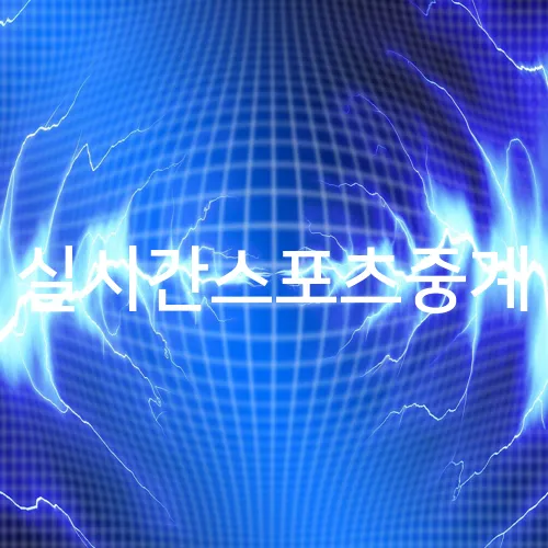 실시간스포츠중계