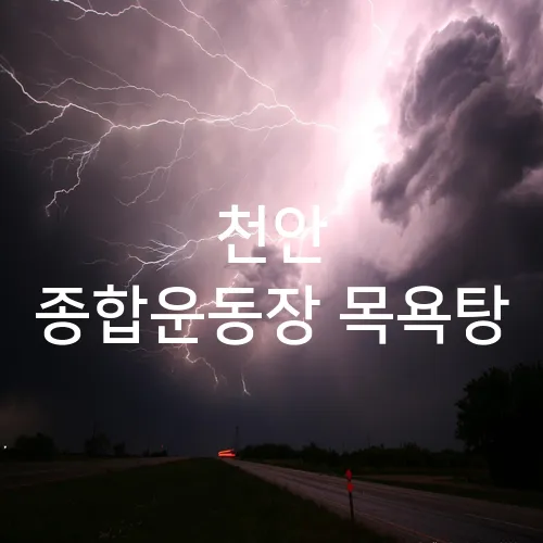 천안 종합운동장 목욕탕