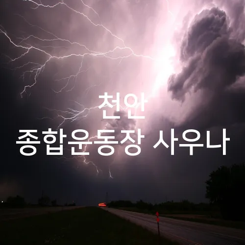 천안 종합운동장 사우나