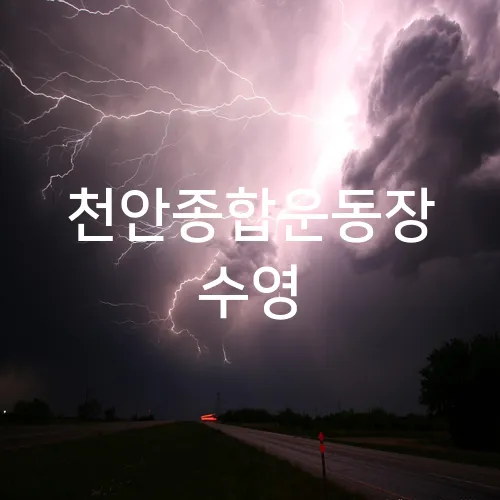 천안종합운동장 수영