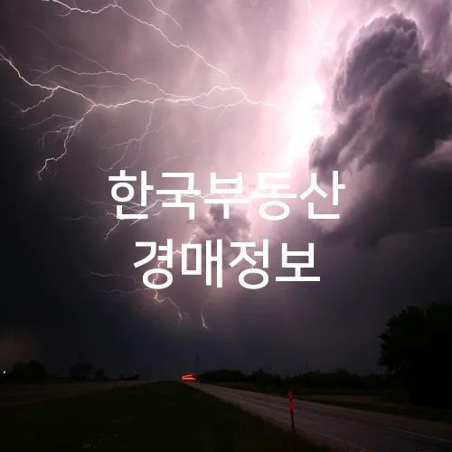 한국부동산 경매정보