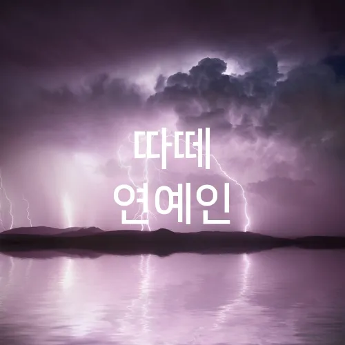 따떼 연예인