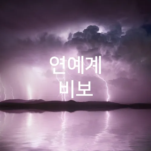 연예계 비보